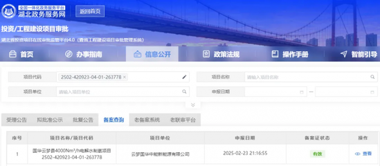 湖北碱性制氢项目与核心电气装备 4000Nm³/h产能备案下的整流器与电感器制造机遇